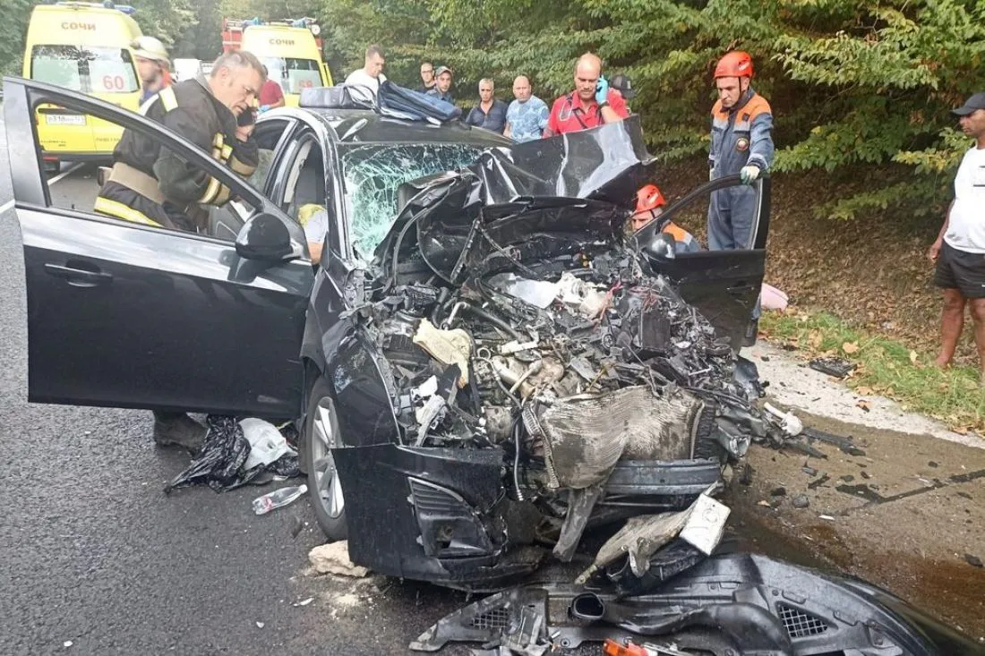 Пензенцы попали в смертельную аварию на дороге в Сочи