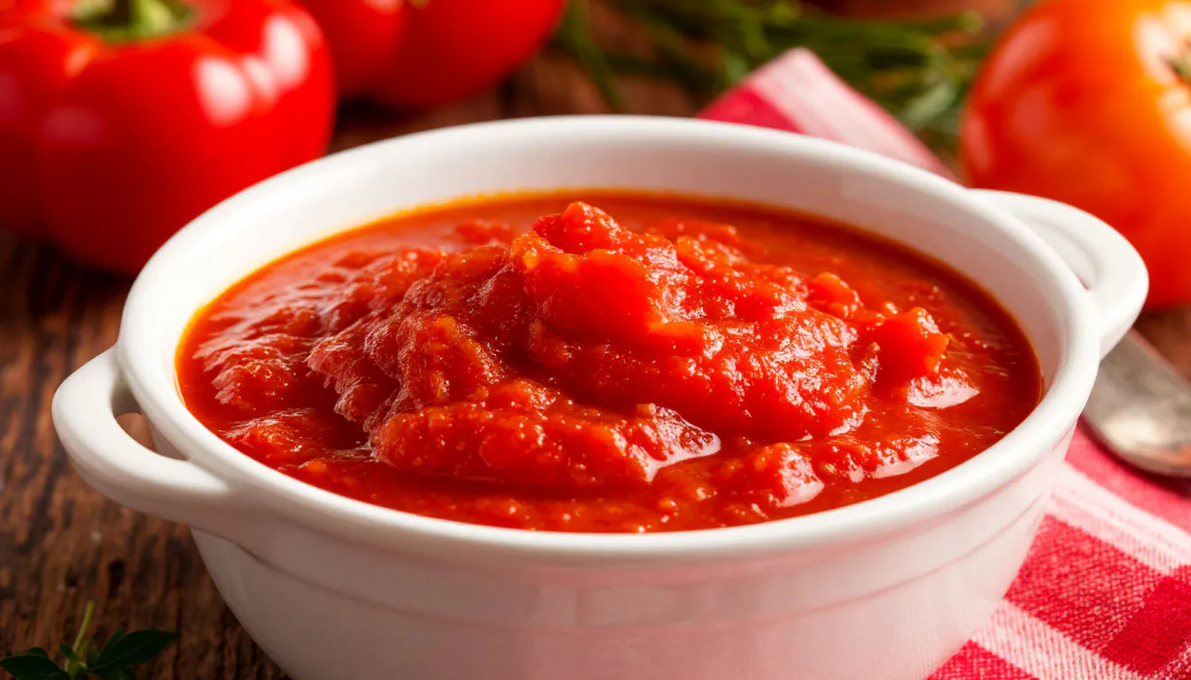 Осенью из урожая перцев варю яркий сладко-острый соус: вкус получается изысканный, ресторанный - идеально и к сырной тарелке и к мясу