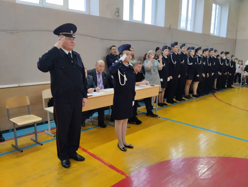 В Пензе кадеты МБОУ СОШ № 66 приняли присягу